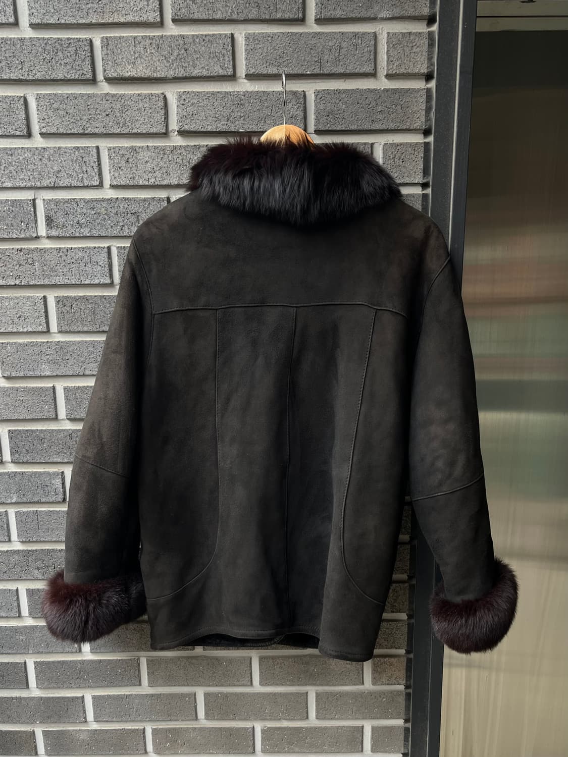 90s PIERRE CARDIN 피에르가르뎅 램스킨 자켓 상품이미지8