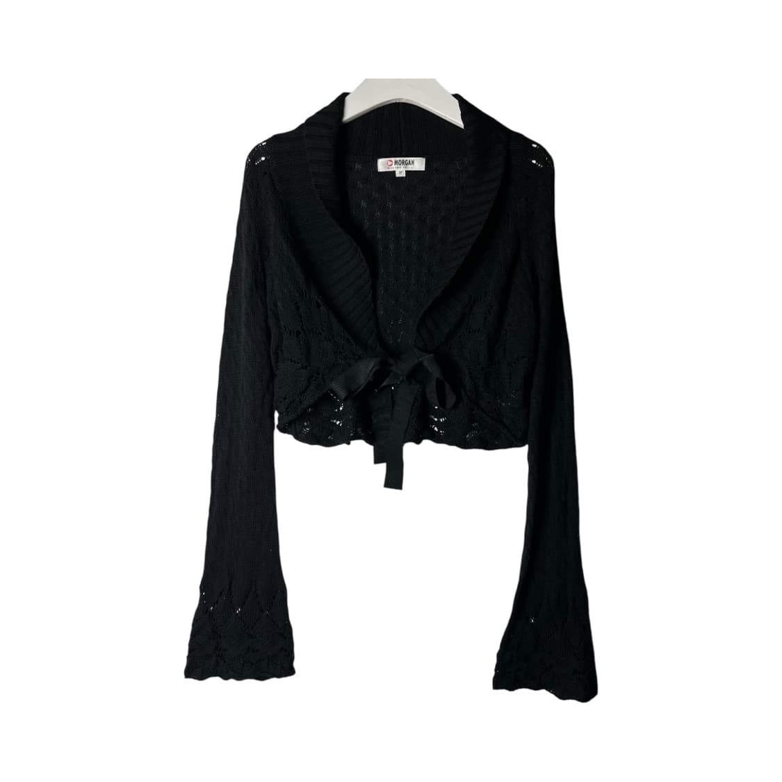 [Morgan] 모르간 크롭 펀칭 볼레로 상품이미지1
