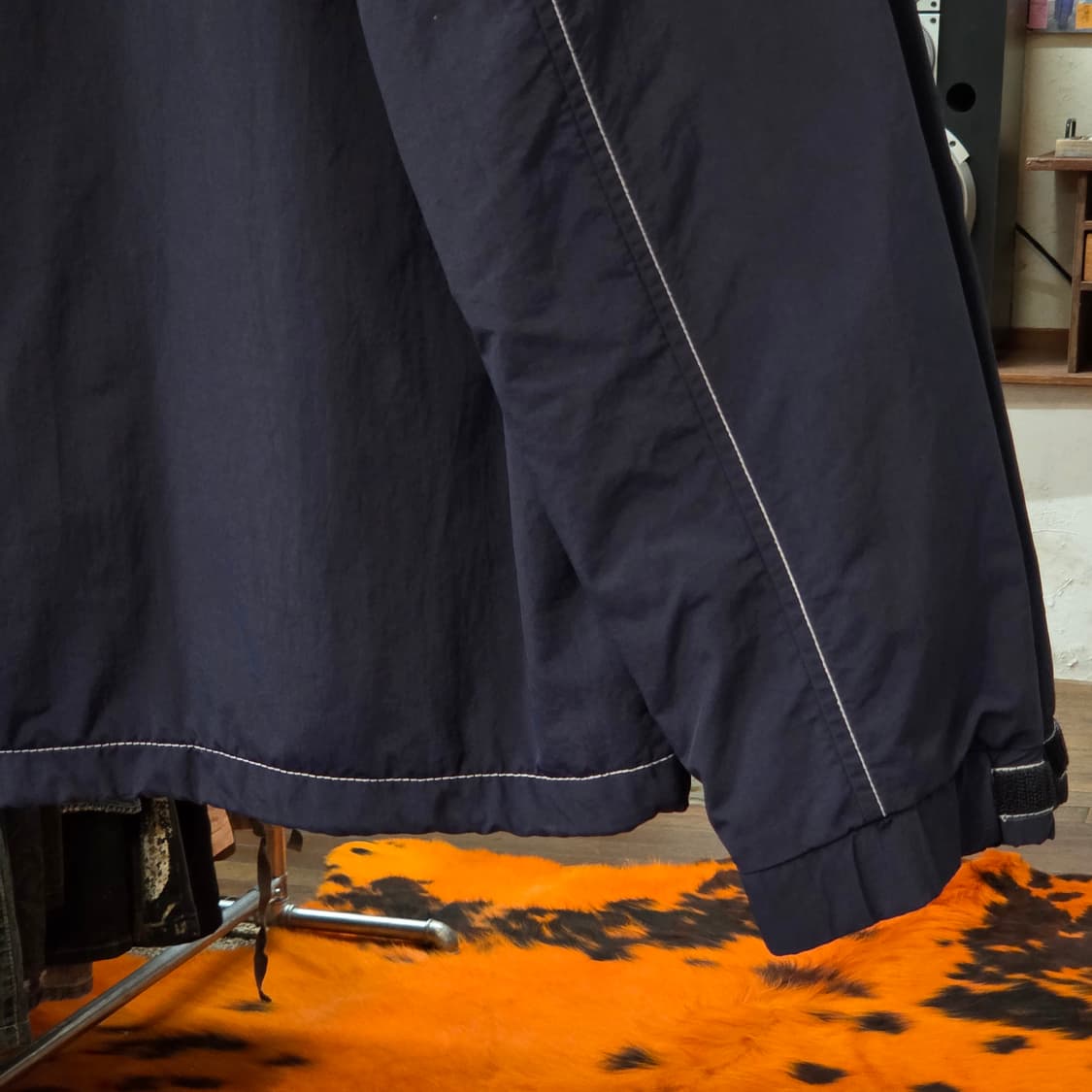 타미힐피거 네이비 배색 바람막이 점퍼 상품이미지8