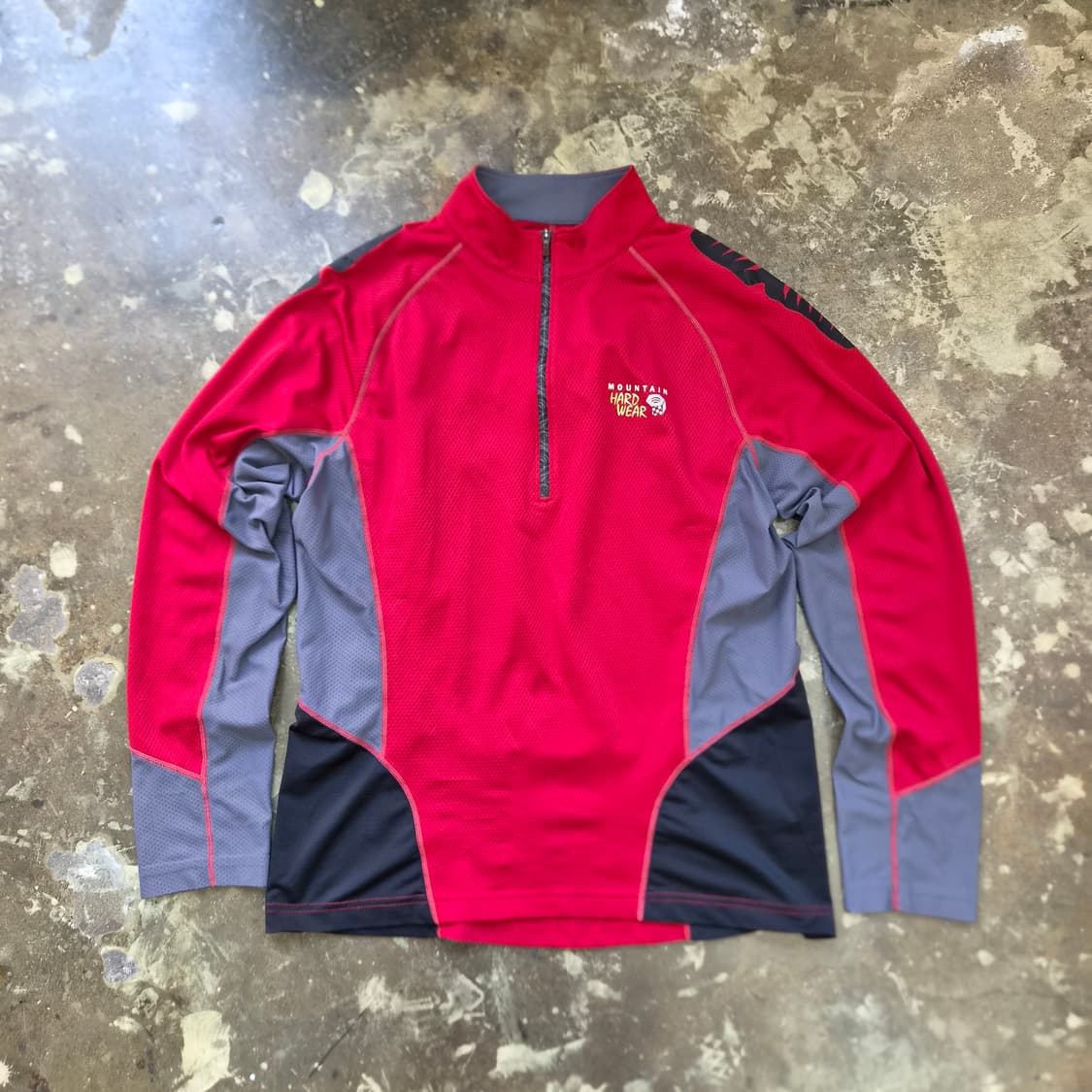 95) 마운틴하드웨어 기능성원단 하프집업 티셔츠 상품이미지1