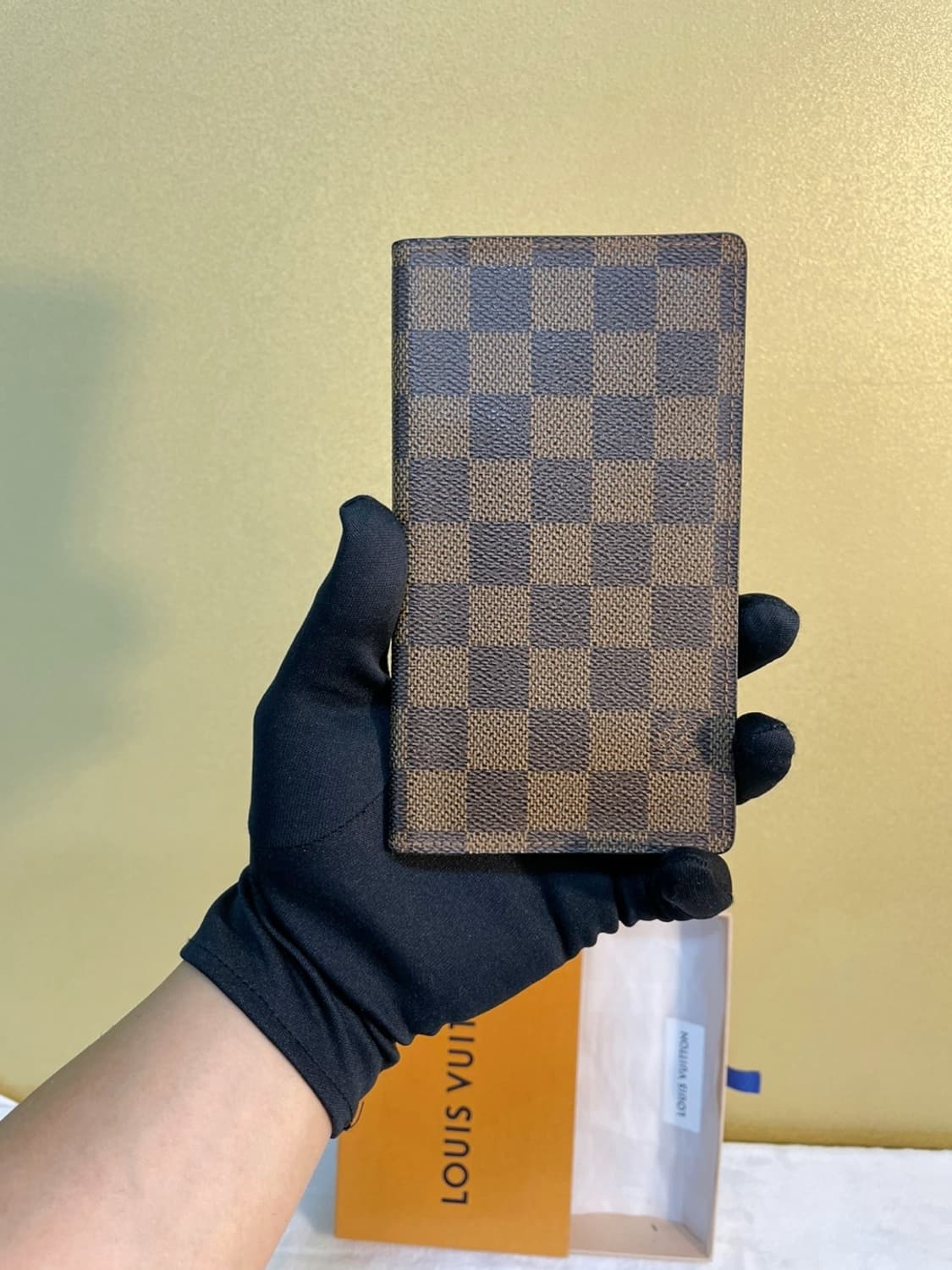 루이비통 포켓 아젠다 다미에 에벤 장지갑 상품이미지1