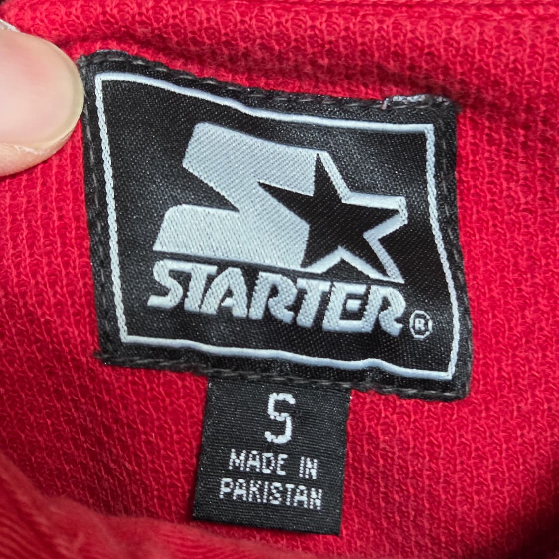 JPN 스타터 올드스쿨 레드 배색 카라 롱슬리브 상품이미지8