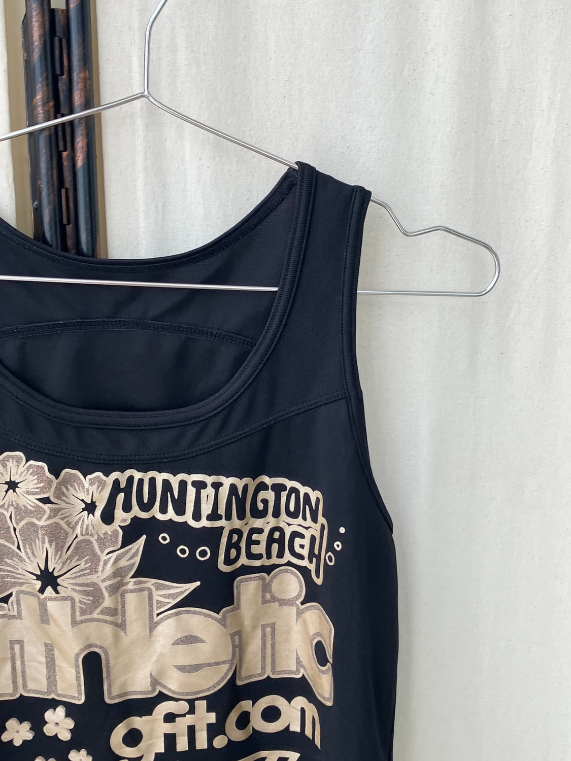  black flower twinkle sleeveless 상품이미지2