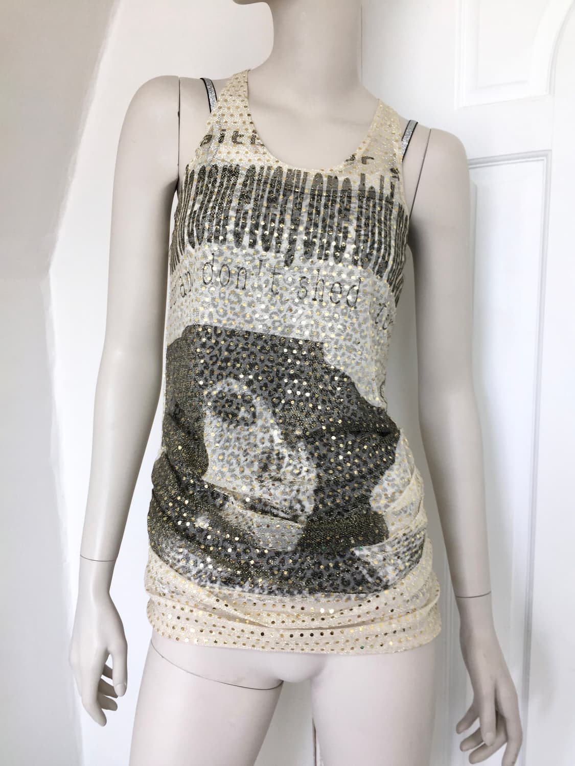 Leopard Tank & Sequin Top Set-up 상품이미지4