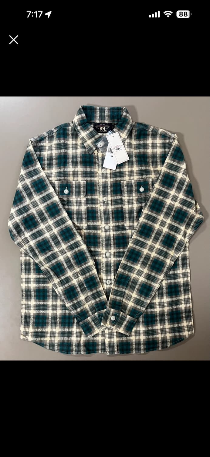 RRL 워크셔츠 M 상품이미지1