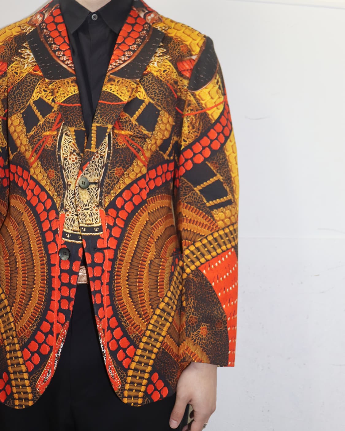 알렉산더 맥퀸 11SS 프린트 코튼 블레이저 상품이미지3