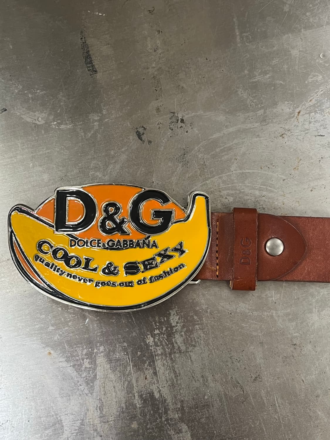 DOLCE & GABBANA COOL & SEXY LEATHER BELT 상품이미지7