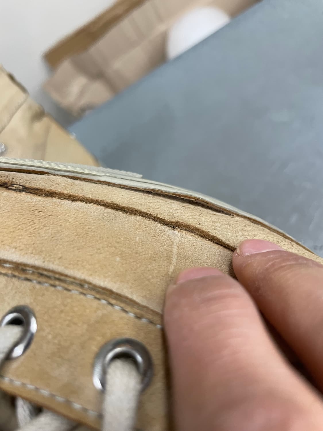 디젤 하이탑 스니커즈 베이지 270 상품이미지8