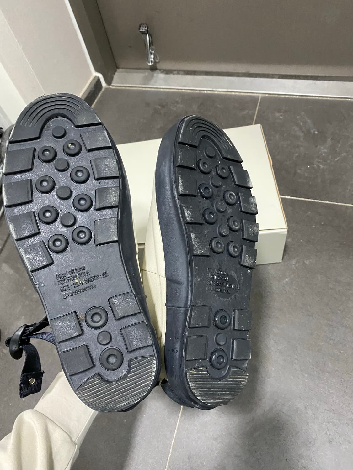 풀박스)문스타 810s 마르크 모디 260 ET027 레인부츠 장화-화이 상품이미지6