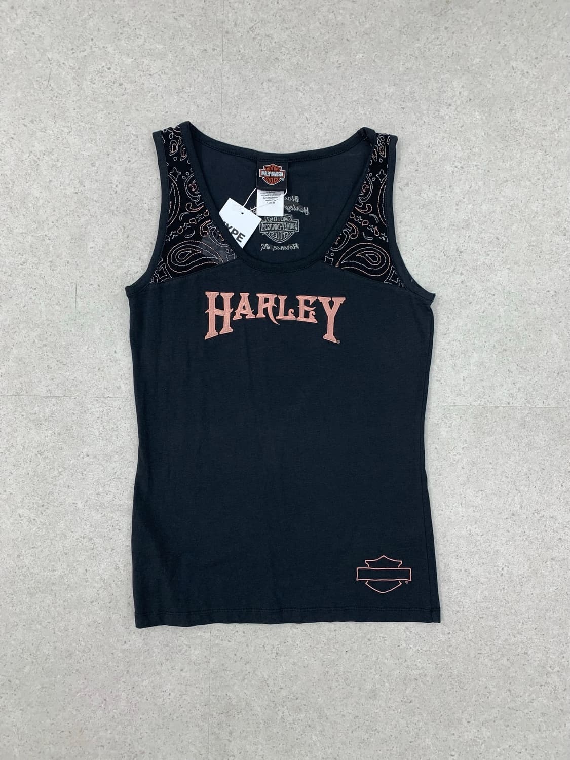 Harley Davidson 할리데이비슨 로고 나시 상품이미지1