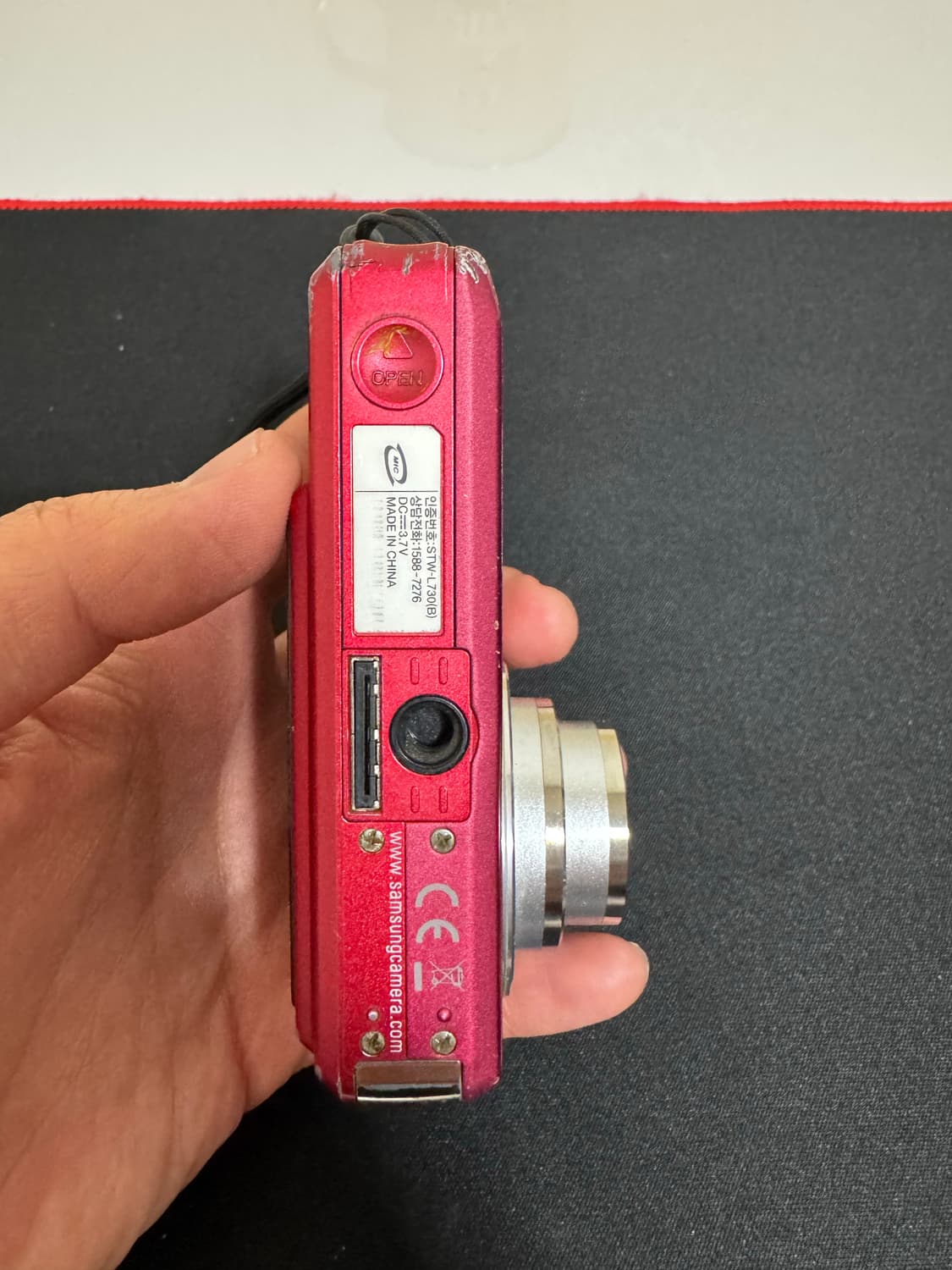 [조여원 디카] 삼성 VLUU L730 레드디카 상품이미지4