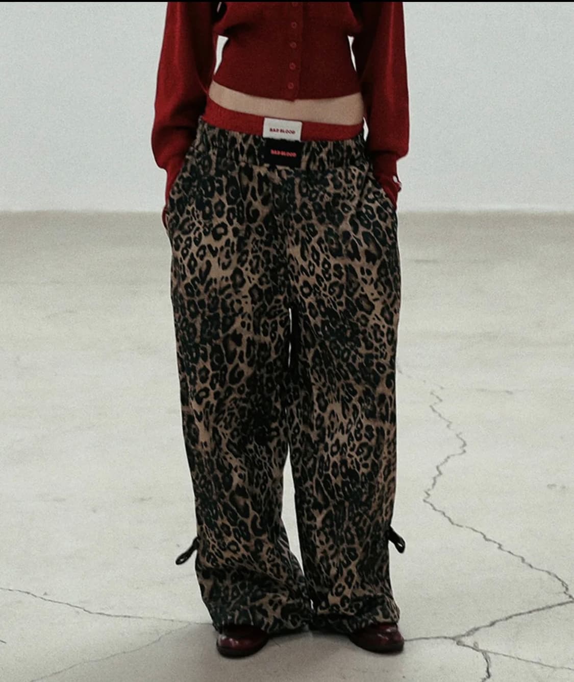 배드블러드 레오파드 이지 팬츠 상품이미지1