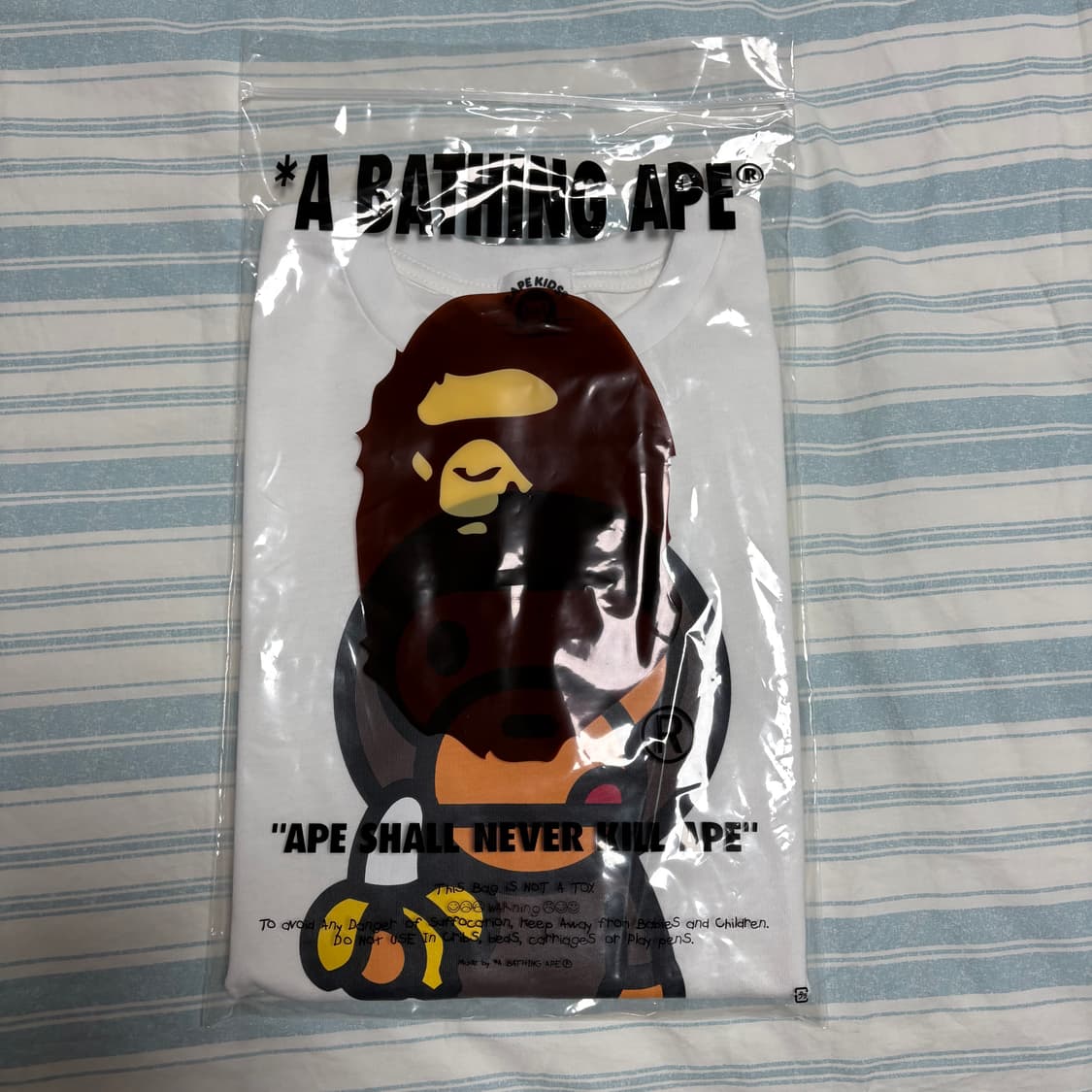 베이프 키즈 베이비 마일로 티셔츠 140 상품이미지2