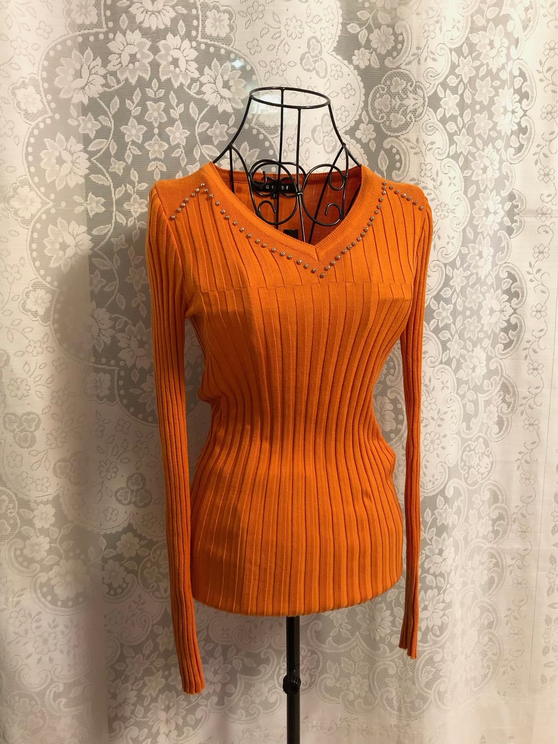 빈티지 에고이스트 비즈 니트 상품이미지1