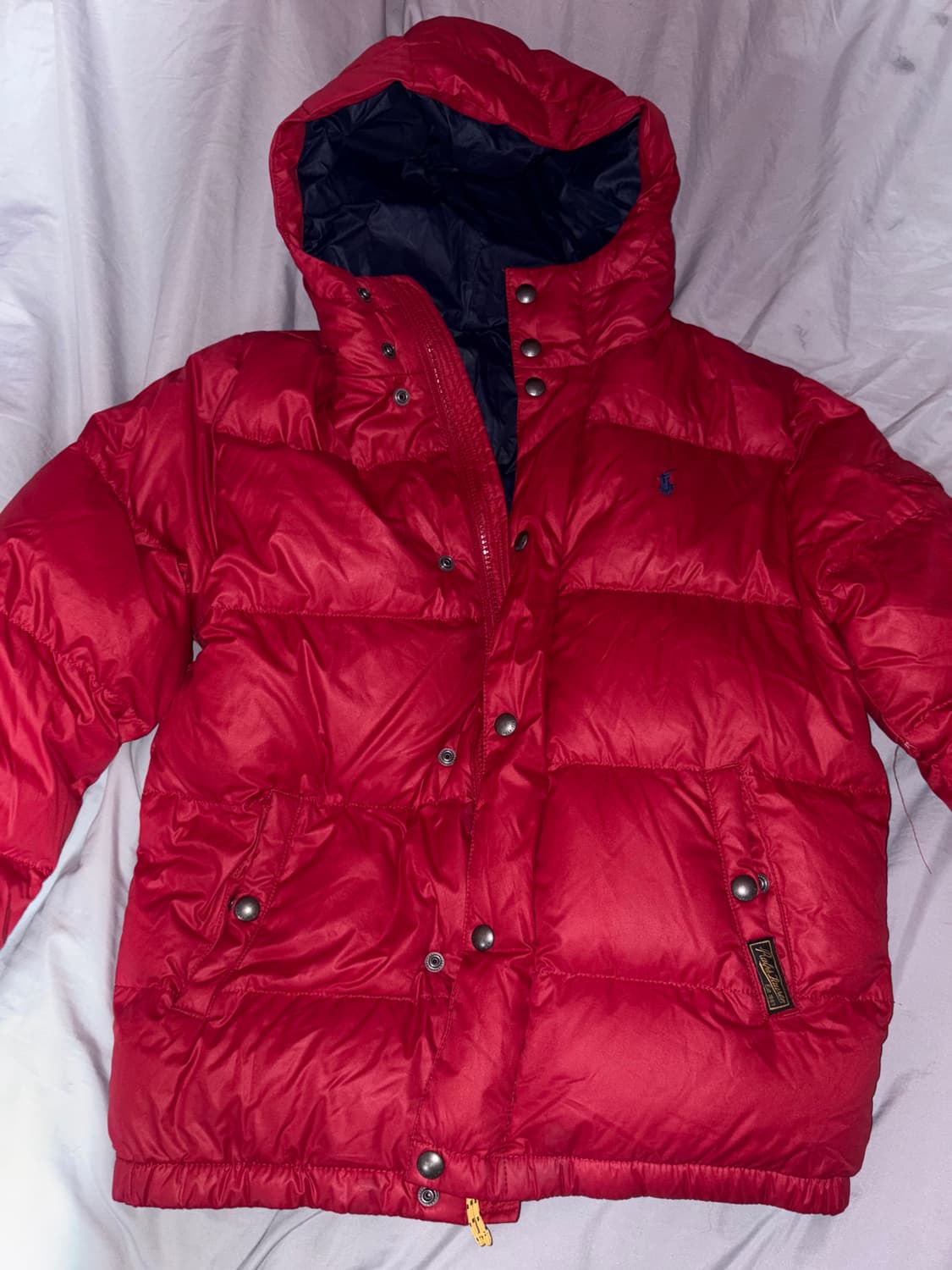 폴로 레드 패딩 상품이미지1