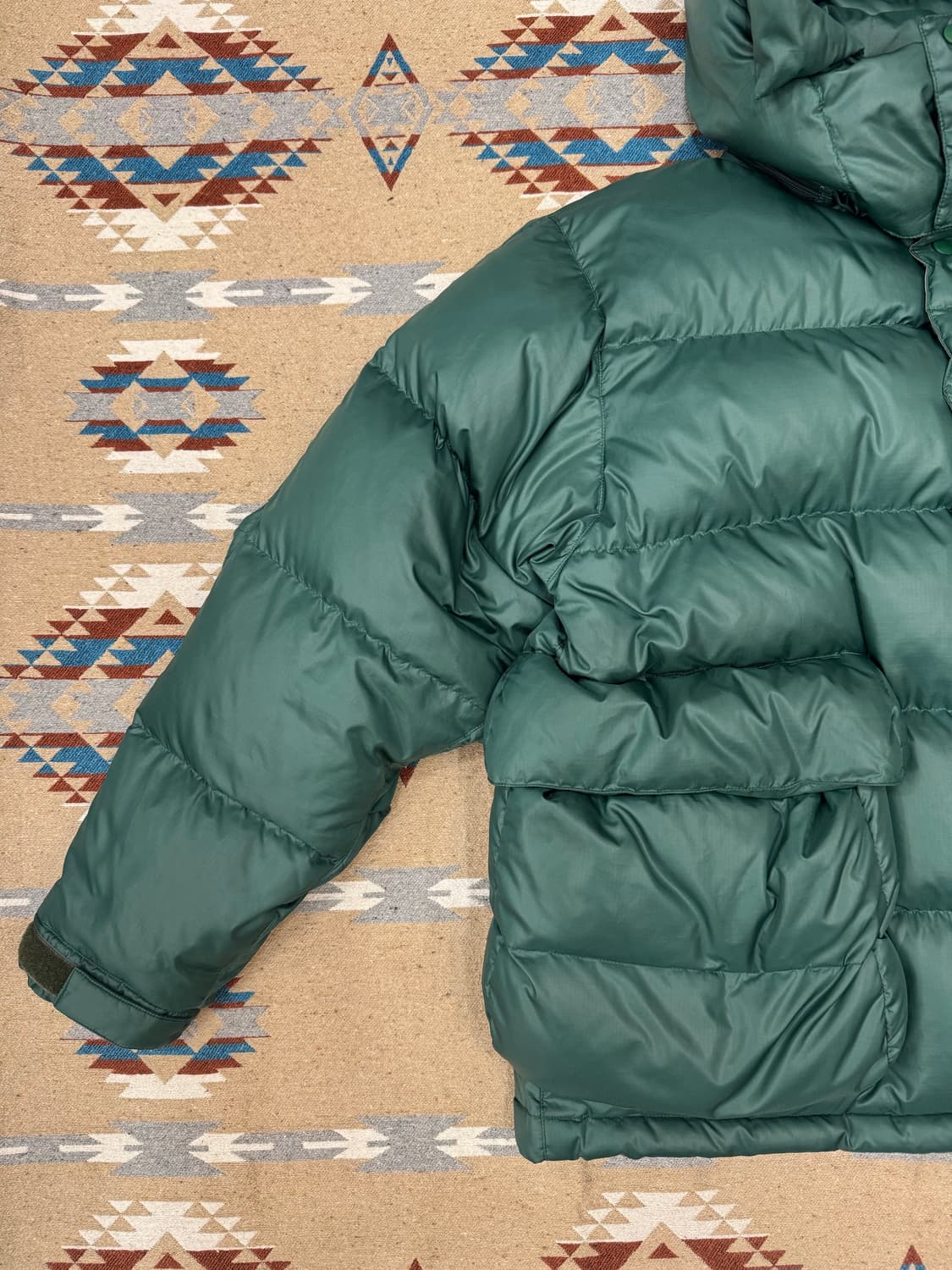 [M][100] 다이와피어39 테크 백패커 다운 파카 그린 상품이미지2