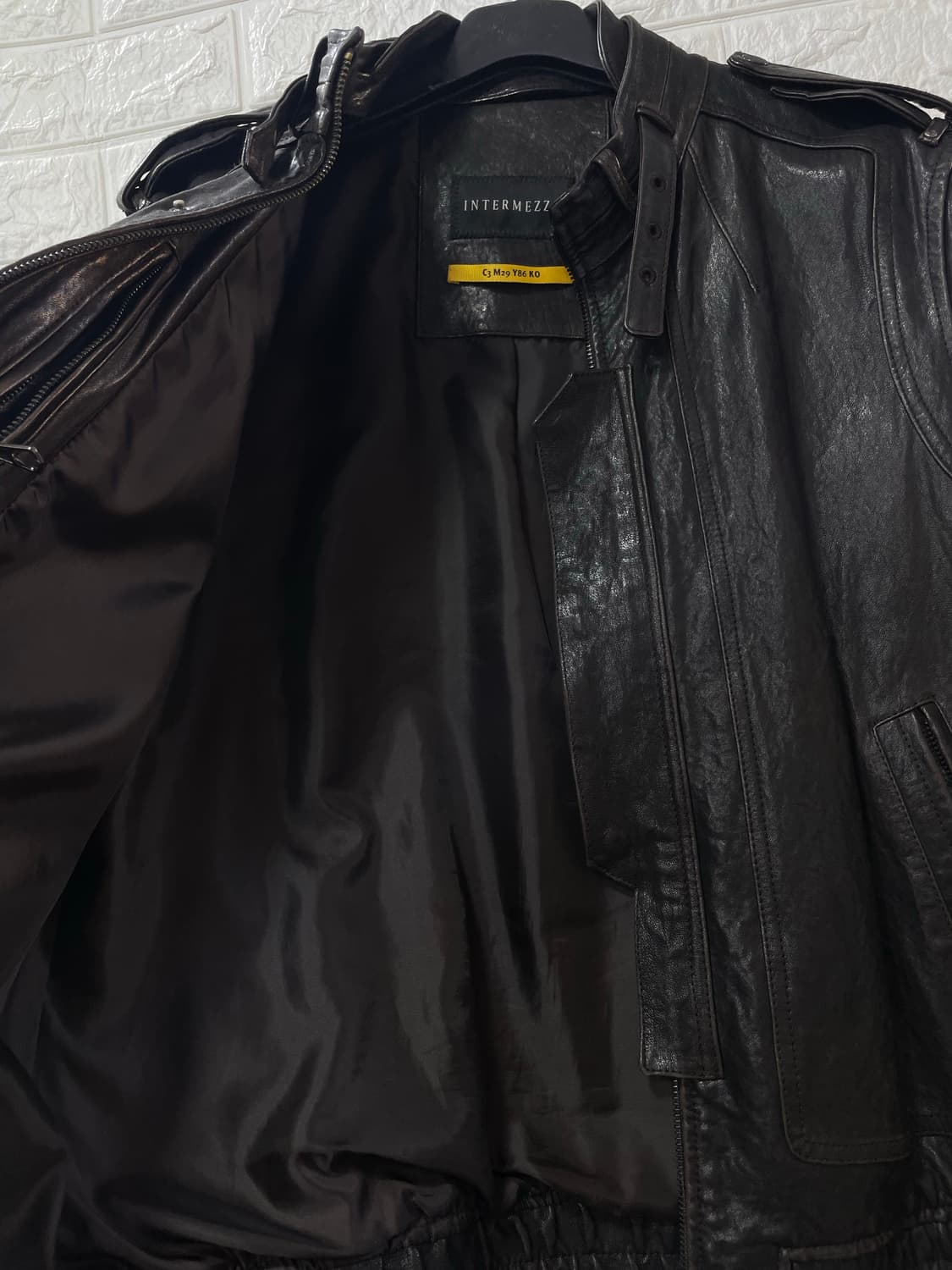 인터메조 양가죽 자켓 105 상품이미지3