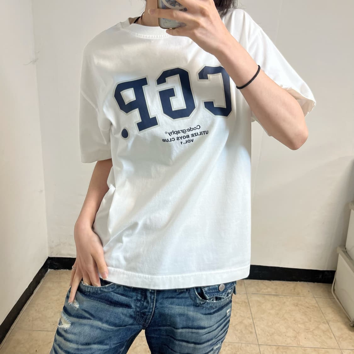 Codegraphy White T-Shirt 상품이미지2