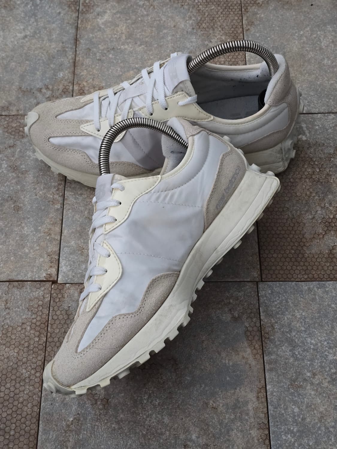 (260)뉴발란스 327 화이트 문빔 상품이미지5