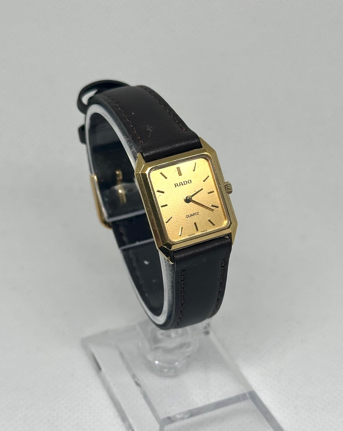 빈티지 RADO(라도) 골드 사각 쿼츠 시계 (시간이 조금 느림) 상품이미지2