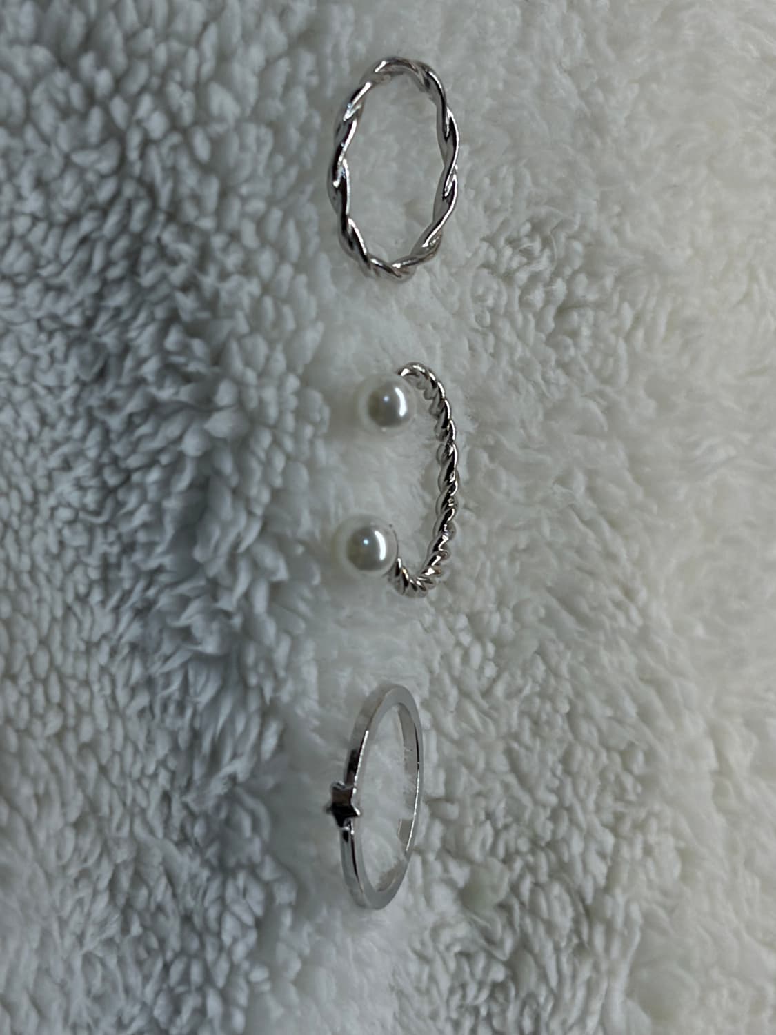 은 도금 반지 빈티지링 레이어드링  상품이미지2