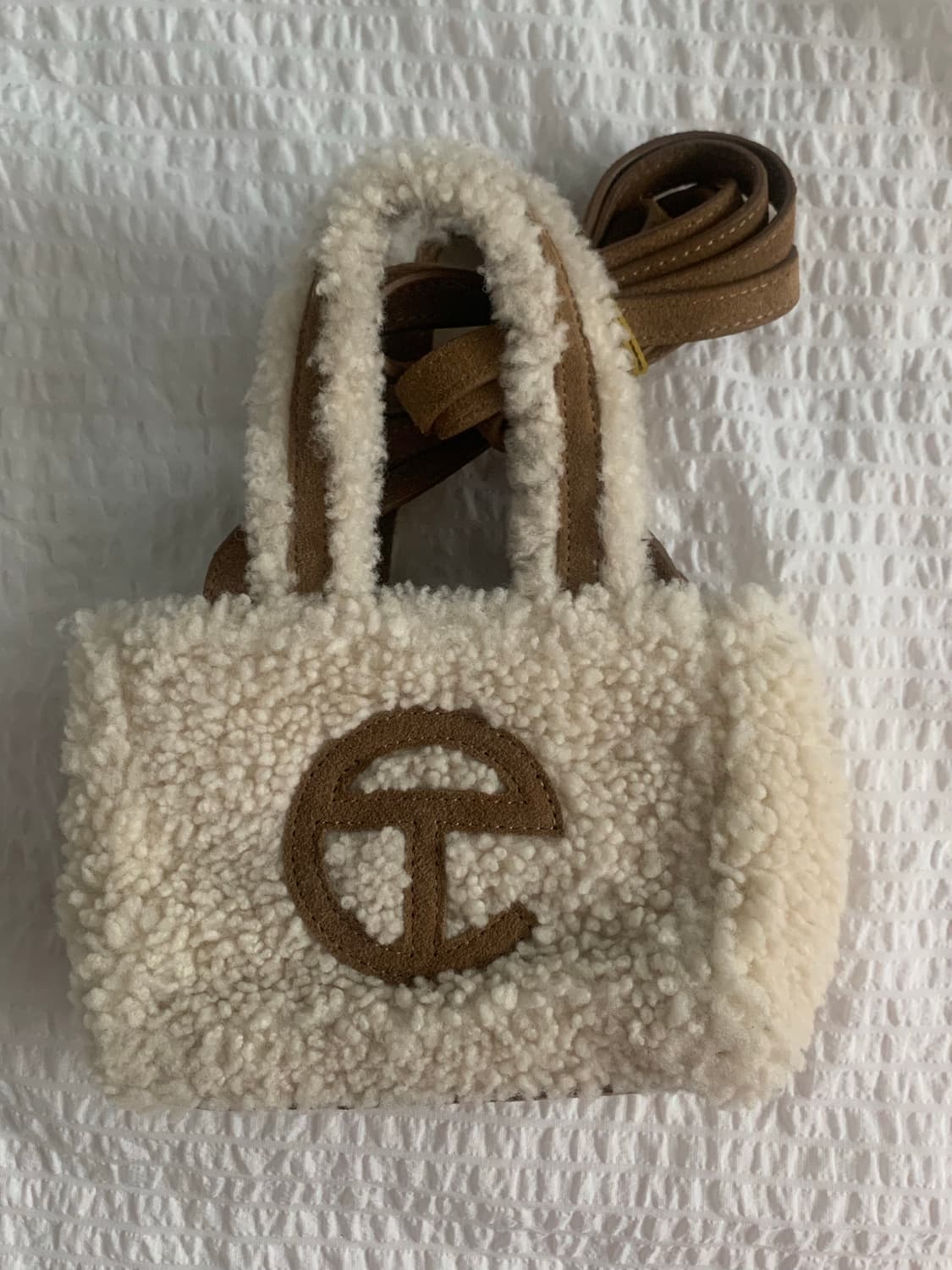 텔파어그 리버스 스몰 쇼핑백 내츄럴 상품이미지2