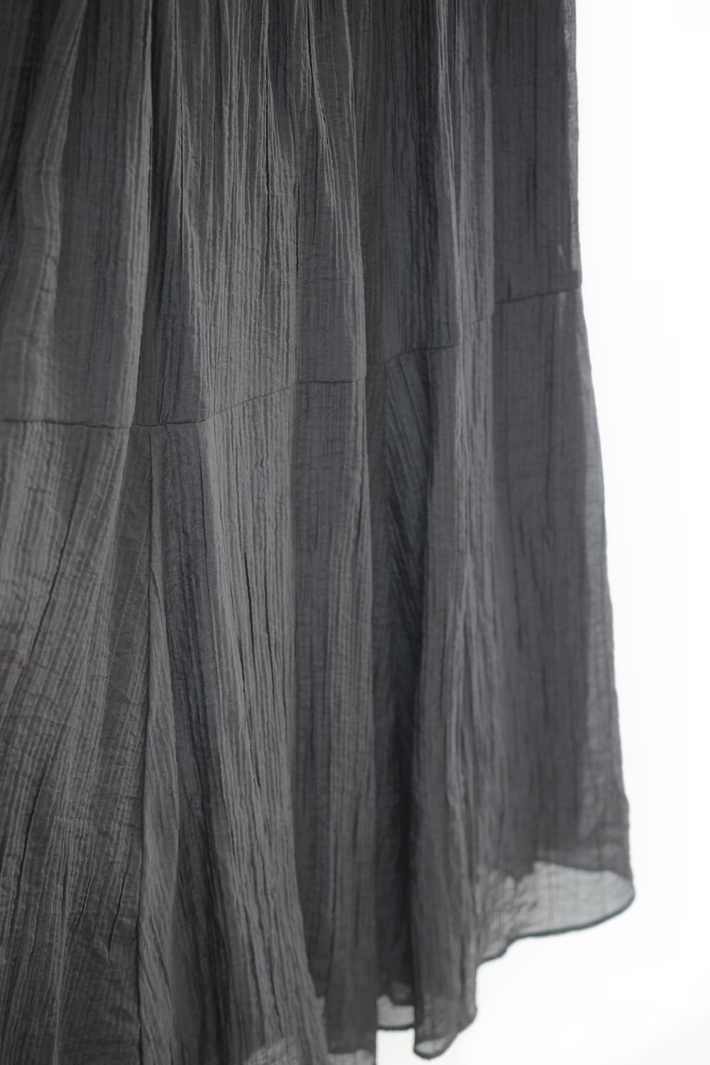 American holic black long skirt 상품이미지5
