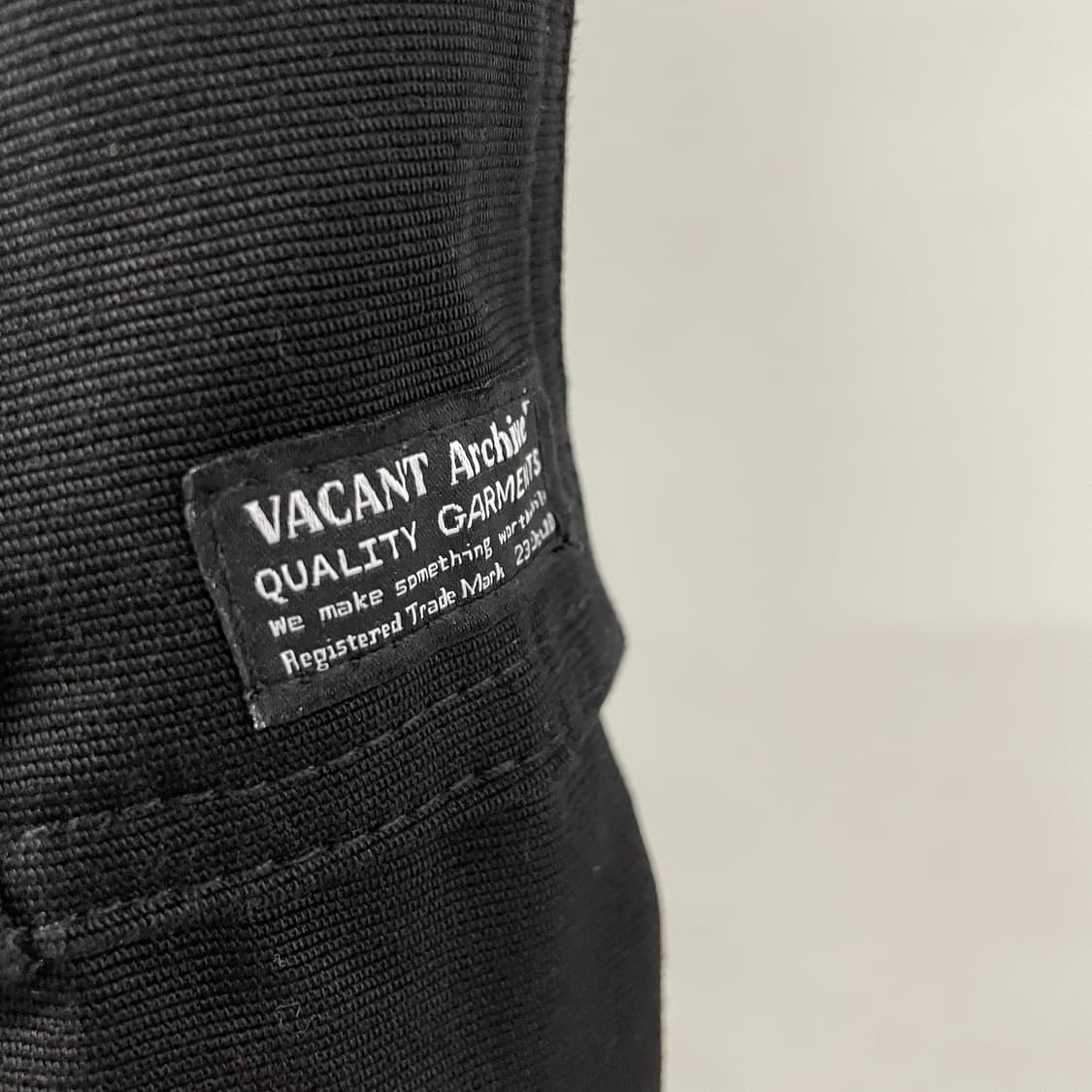 베이컨트 아카이브 카고 데님 팬츠 블랙 S 상품이미지4