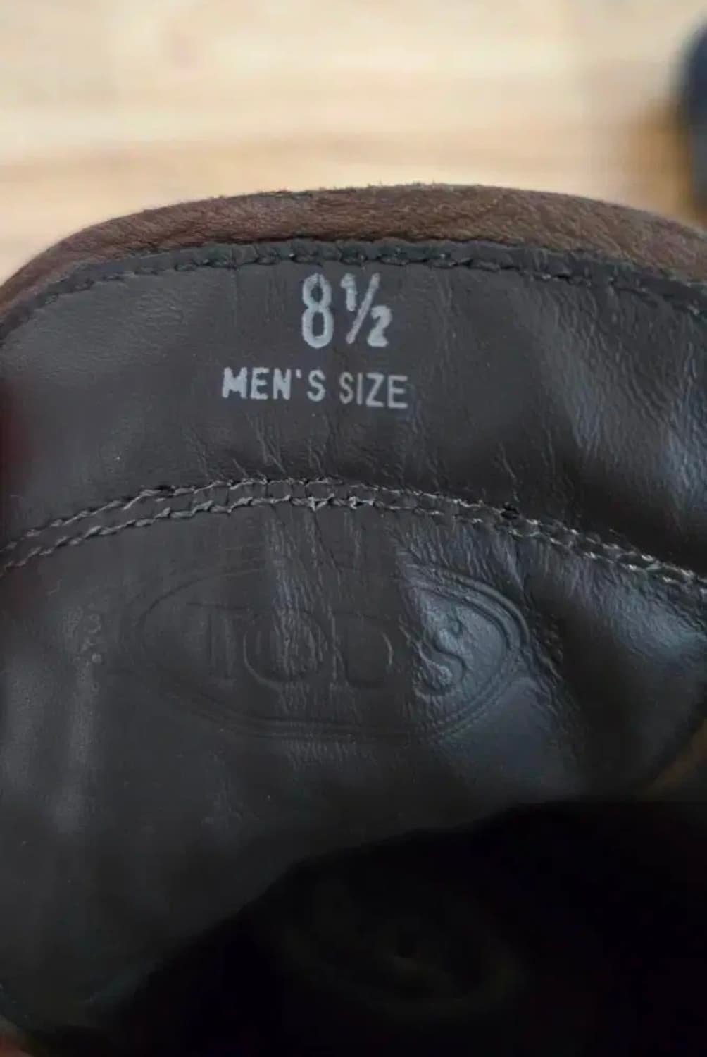 토즈 고미노 브라운 남성부츠 8.5(270mm) 상품이미지6