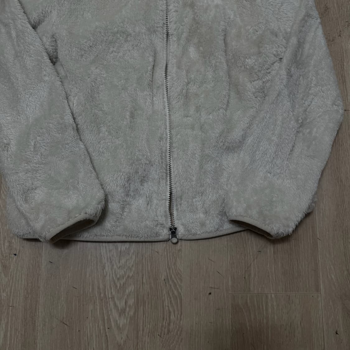 밀레 여성 양털 뽀글이 후리스 자켓 XL  상품이미지3