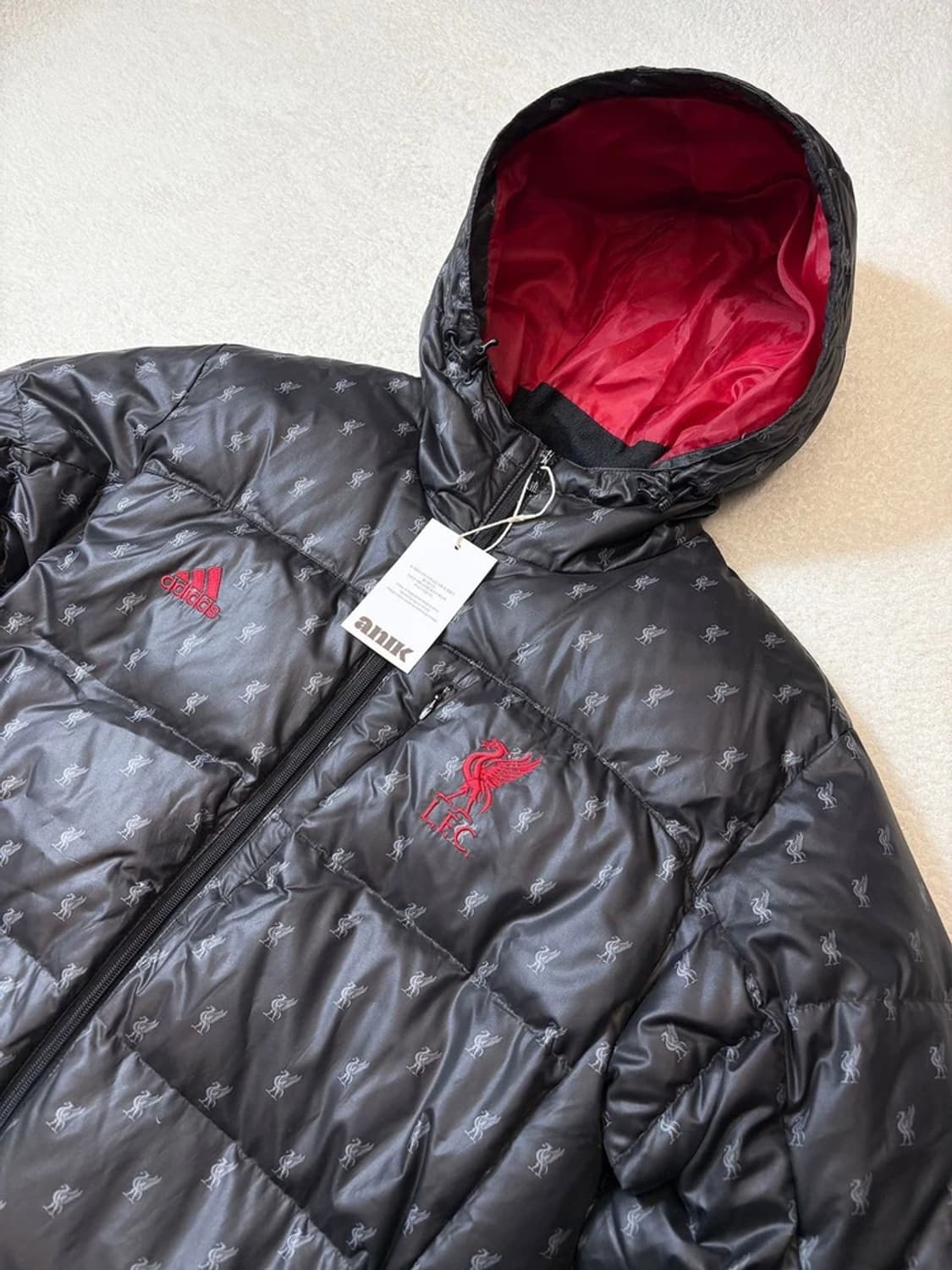 아디다스 08's 리버풀 풀 패턴 다운 푸퍼 패딩 pn6150 상품이미지3