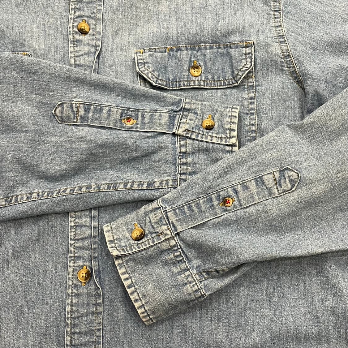 (L) Wrangler 랭글러 데님 셔츠 상품이미지5