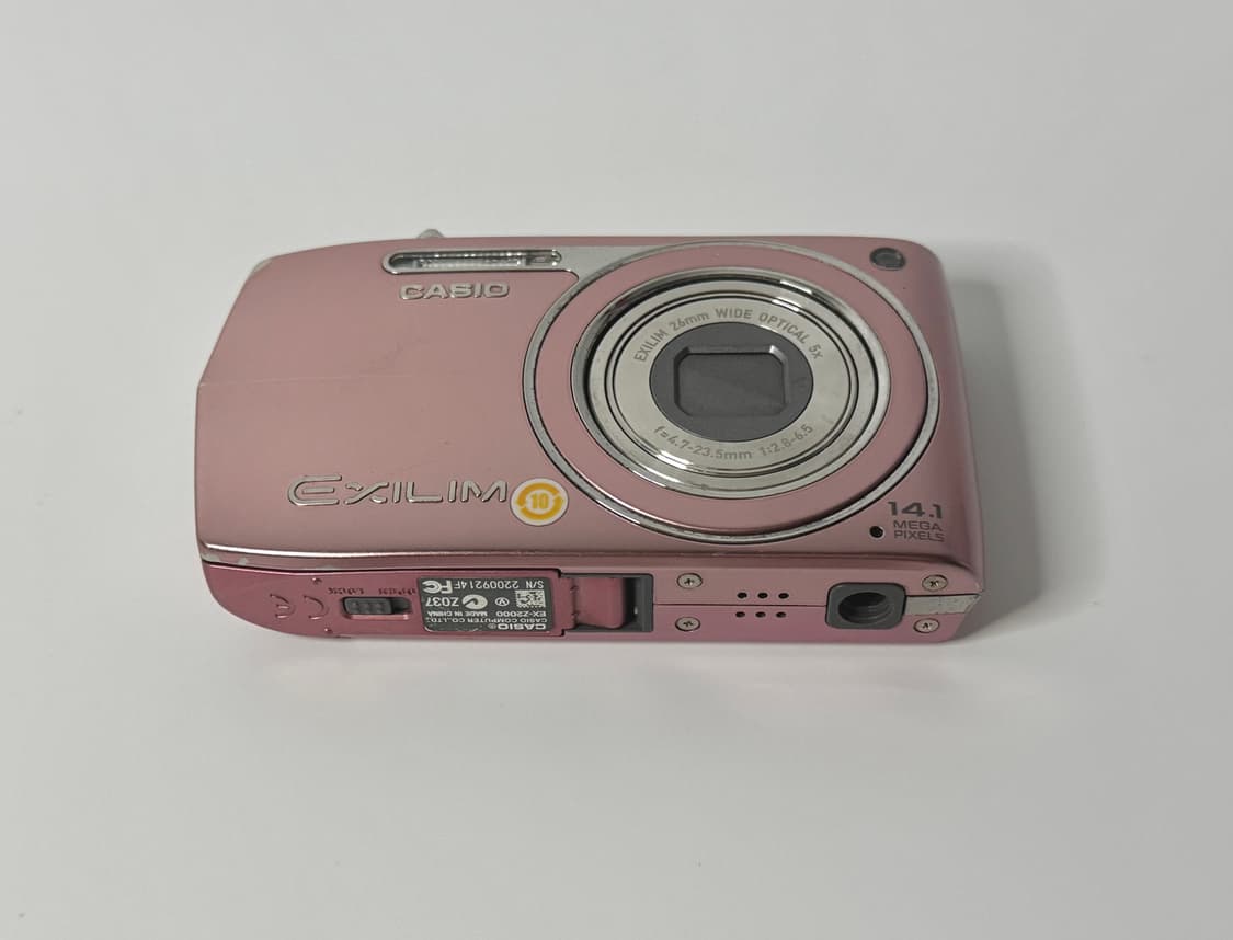 카시오 엑슬림 ex-z2000 핑크 디카 상품이미지3