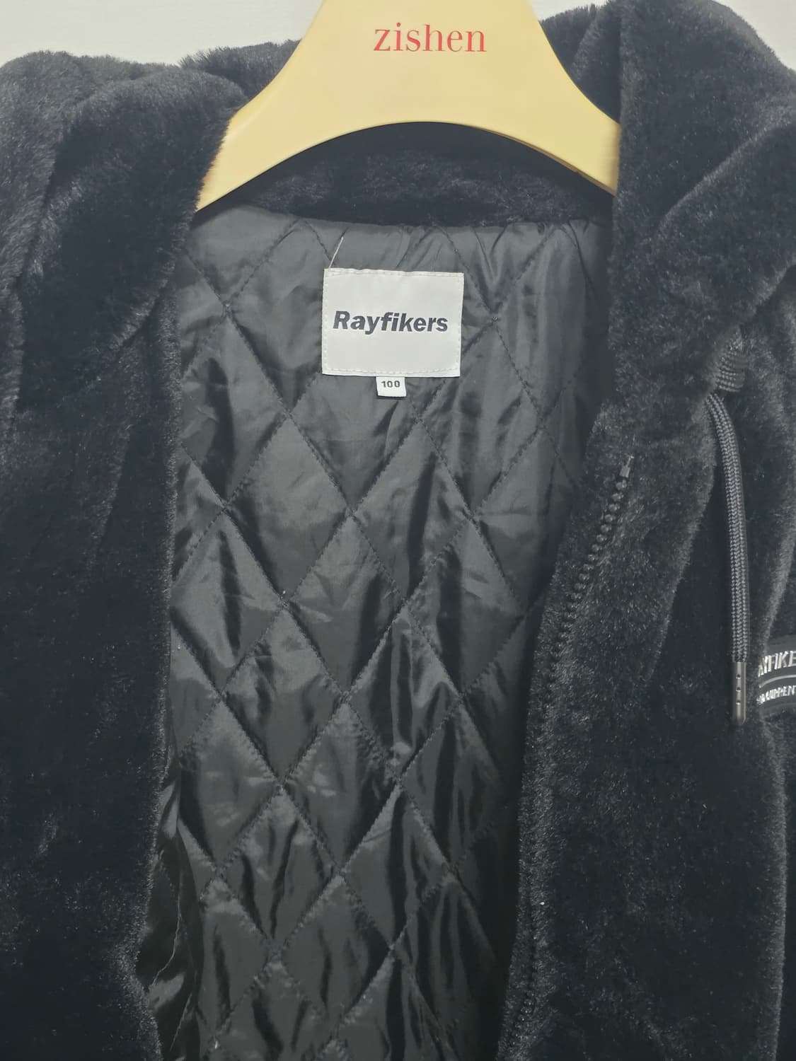 Rayfiker 털 후드 집업 상품이미지3