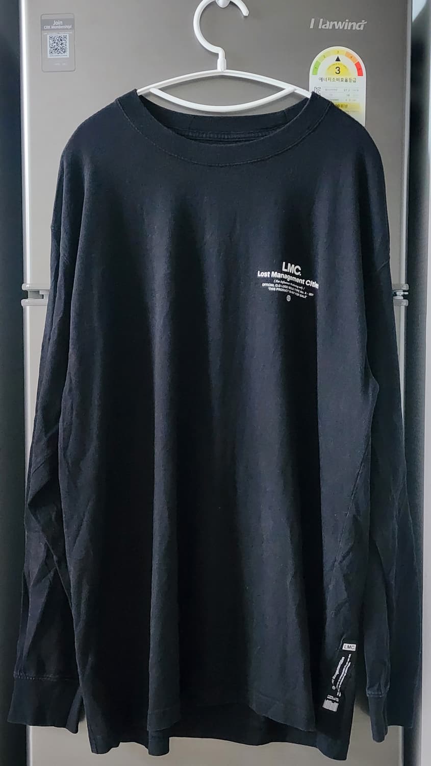 LMC 블랙 긴팔티셔츠 XL 상품이미지1