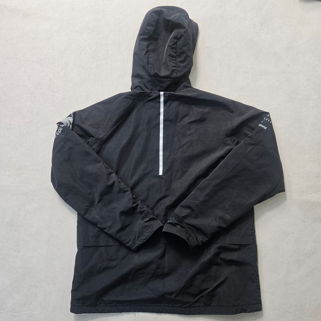 M 르꼬끄 스포르티브 블랙 바람막이 자켓 0325Y 상품이미지2