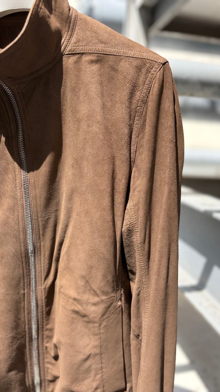 15FW 릭 오웬스 몰리노 레더 자켓 50 사이즈 상품이미지4