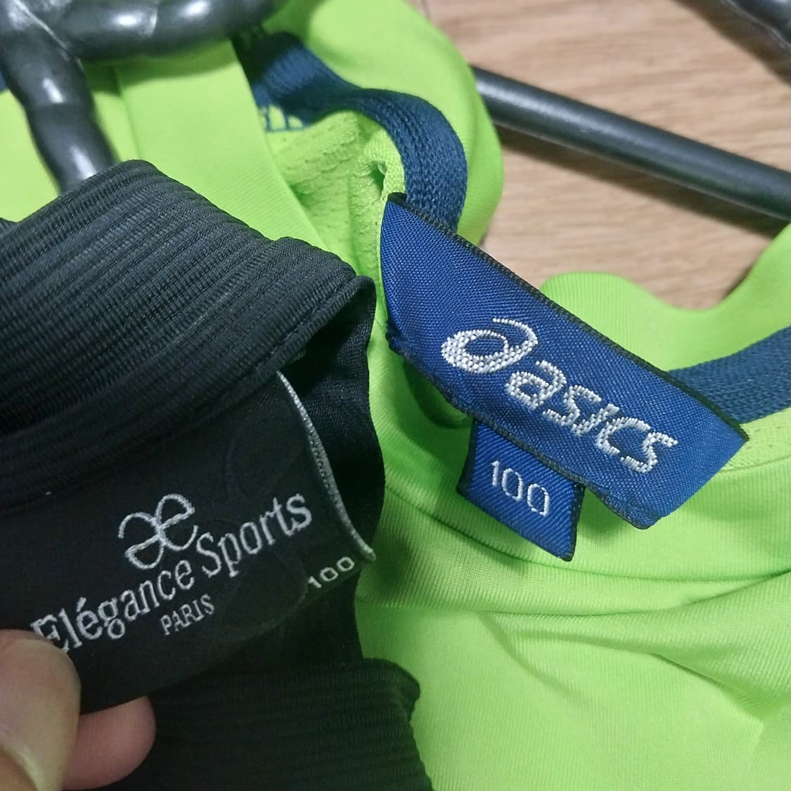 아식스 엘레강스 남자100 두벌 반팔 상품이미지2