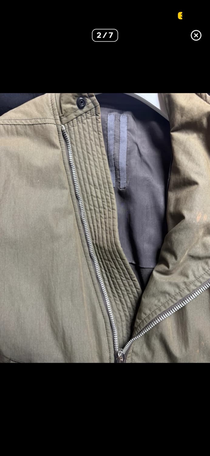 46) 릭오웬스 사선 ma-1 봄버 상품이미지2