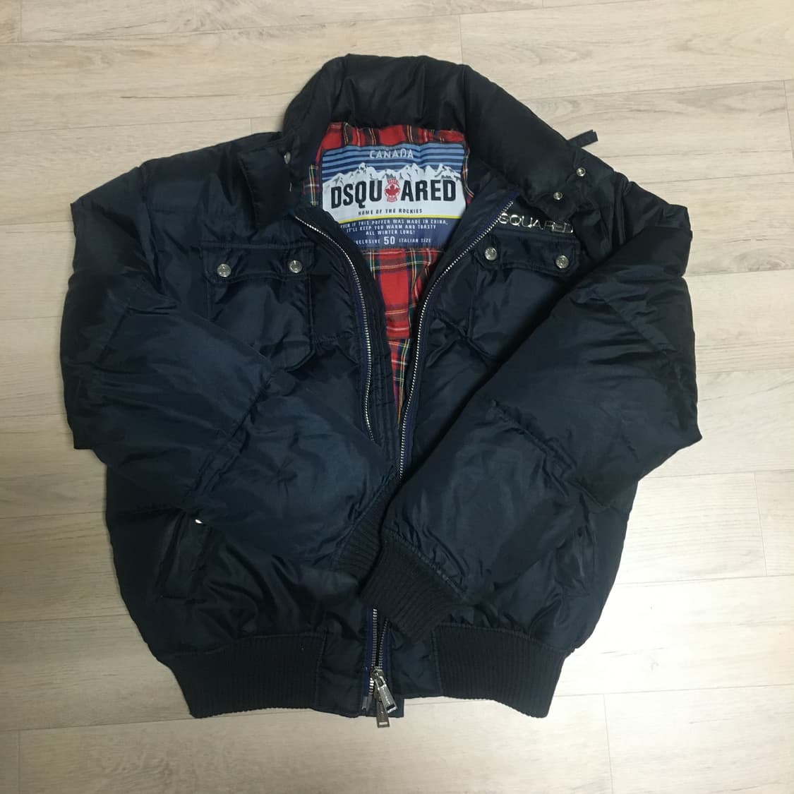 디스퀘어드 패딩 08s 50사이즈 (L) 상품이미지1