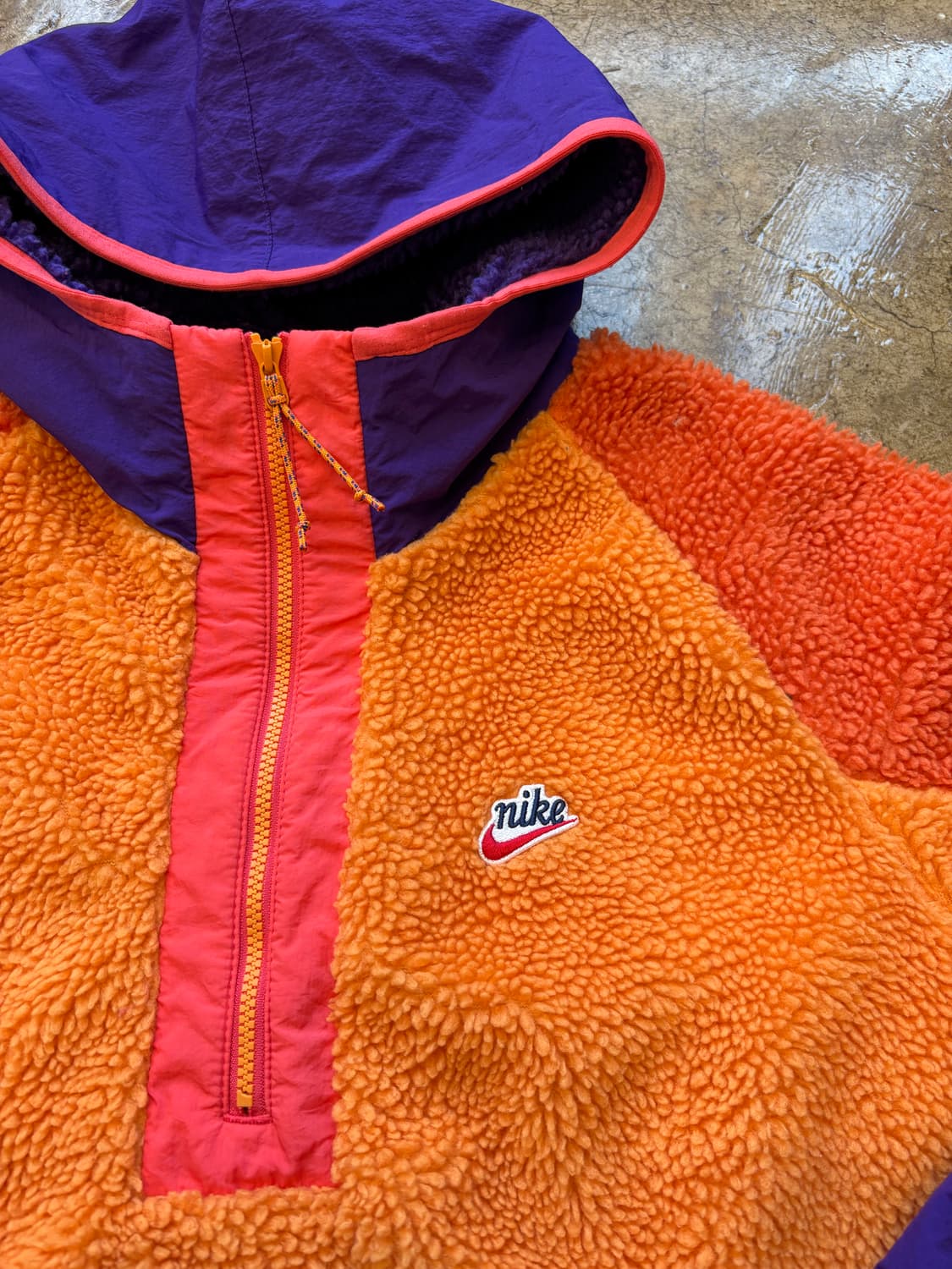 나이키 쉐르파 플리스 아노락 후디 상품이미지2