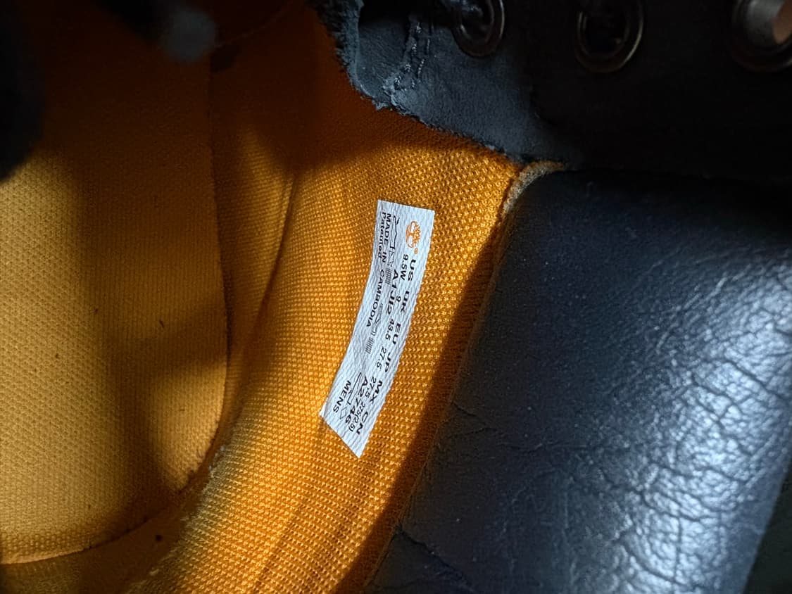 팀버랜드 6인치 워커 부츠 275 상품이미지7