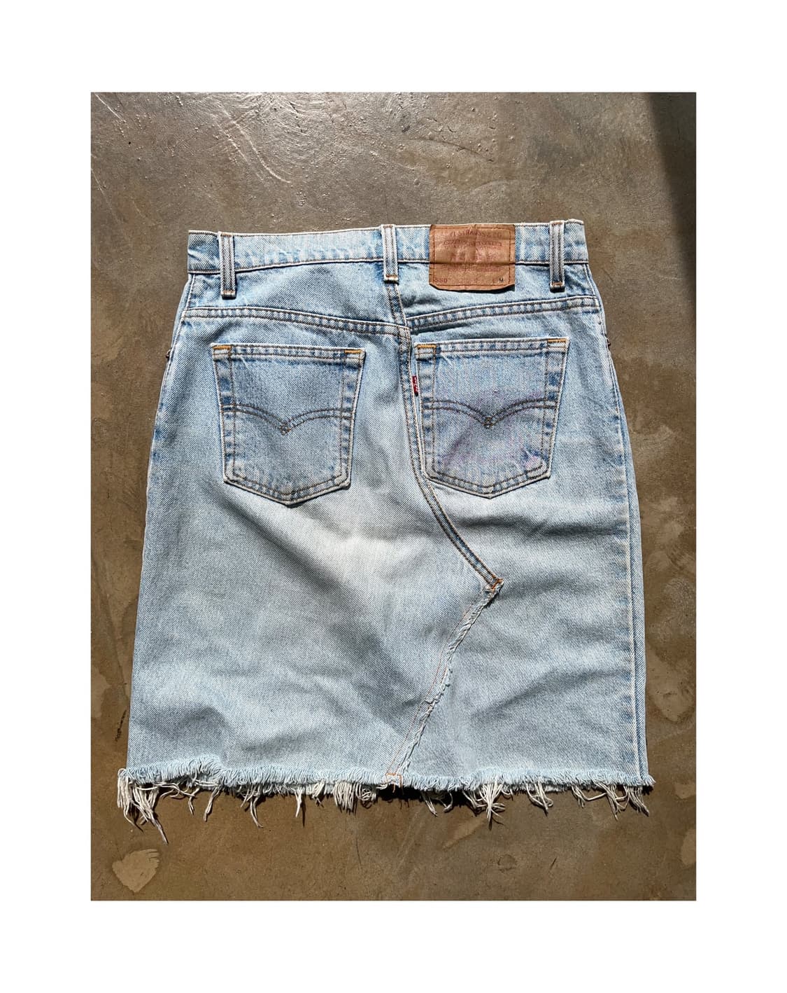 90’s Levi’s Keith Haring Denim Skirt  상품이미지3