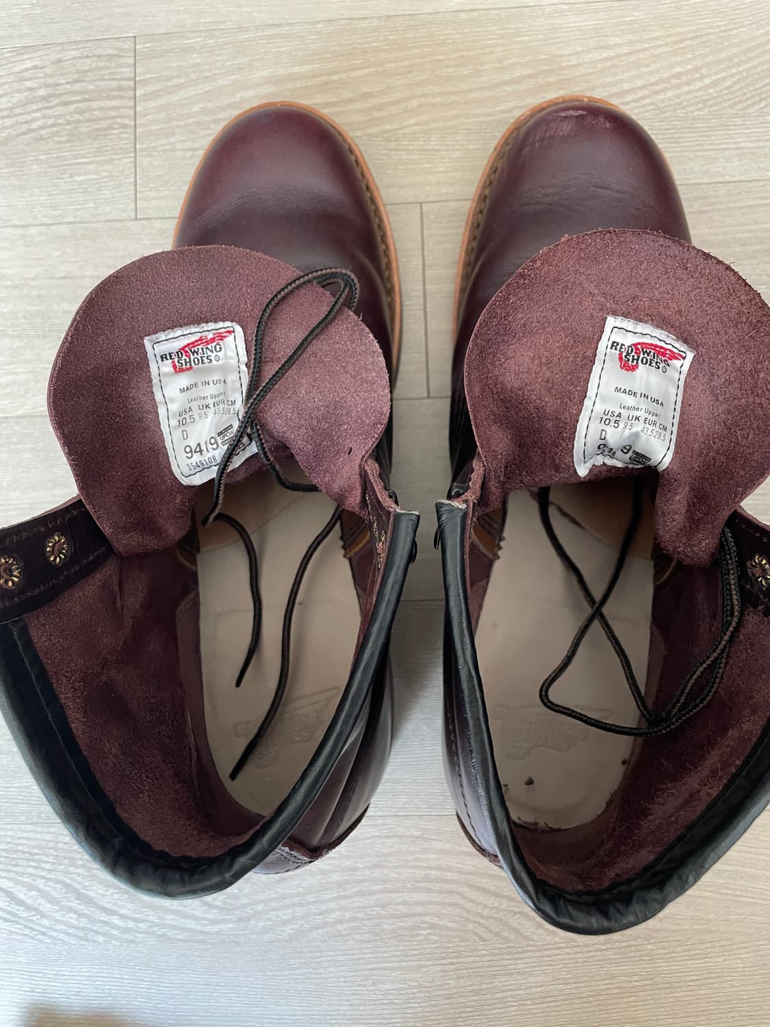 레드윙 벡맨 블랙체리 9419 세컨팩토리 상품이미지7