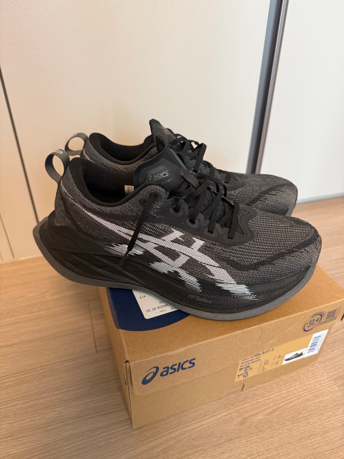 아식스 슈퍼블라스트2 블랙 265 상품이미지8