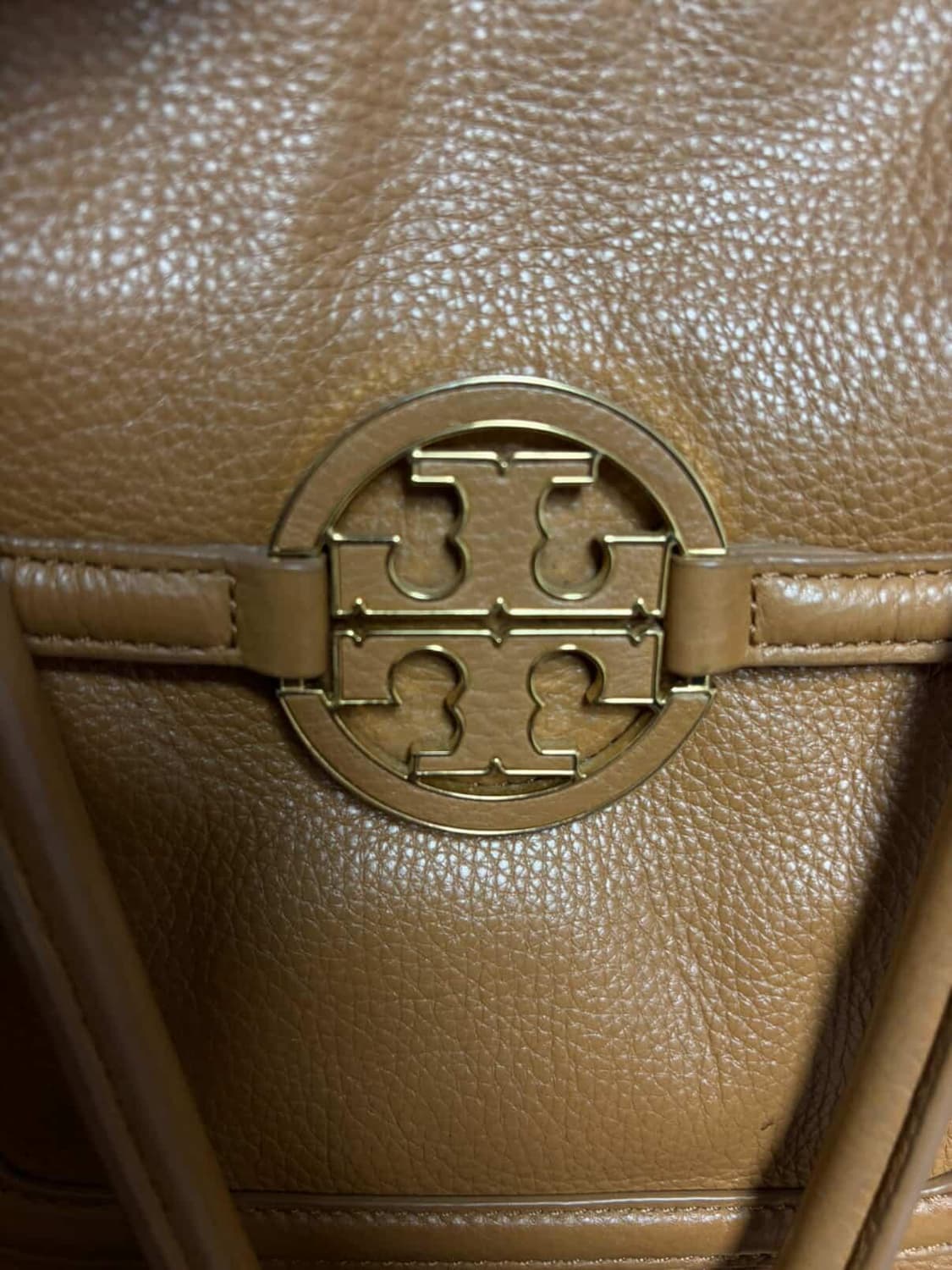 매장구매 정품 토리버치 브라운 가죽 토트백 숄더백 상품이미지3