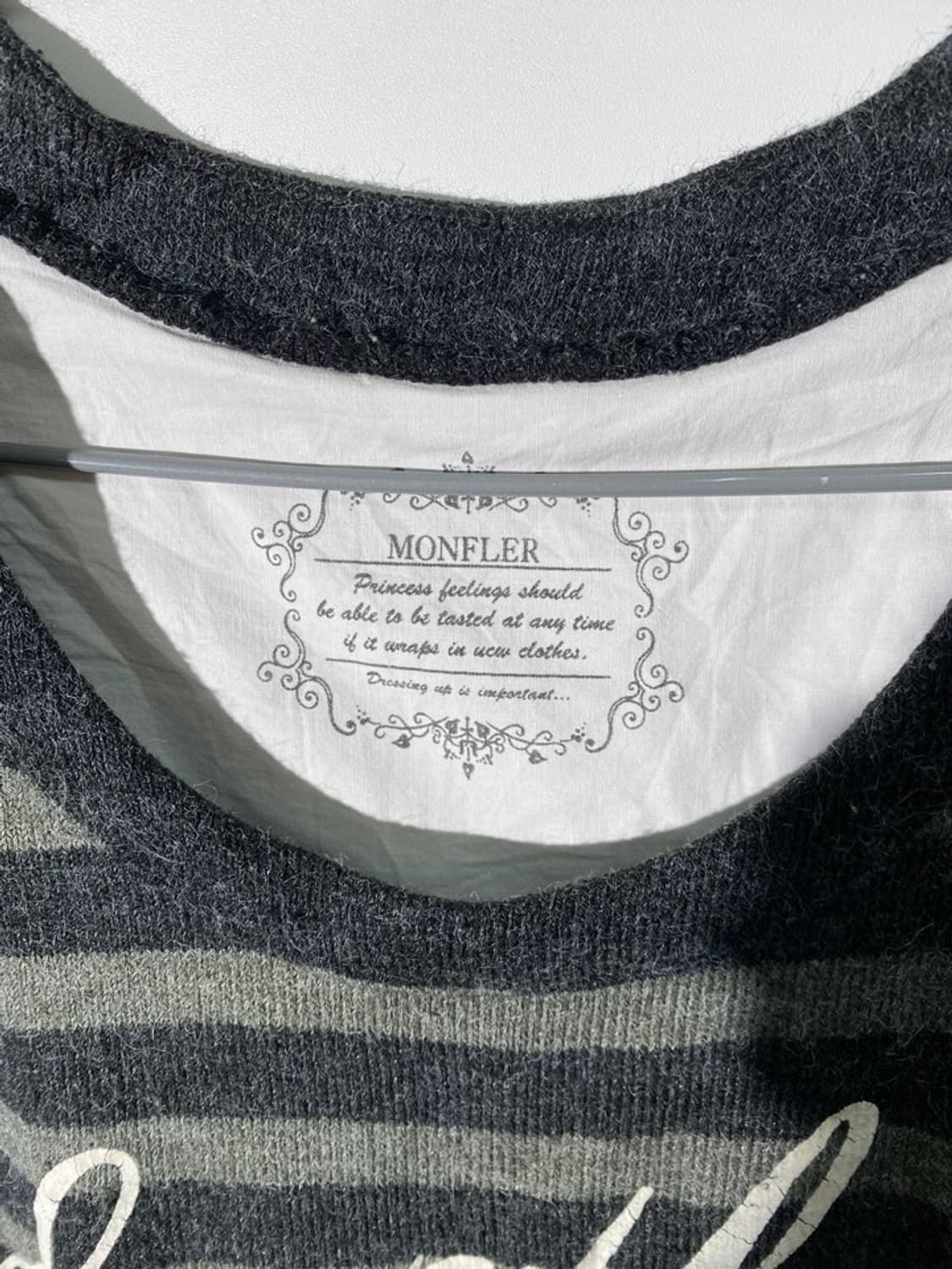 monfler 스트라이프 니트 상품이미지3
