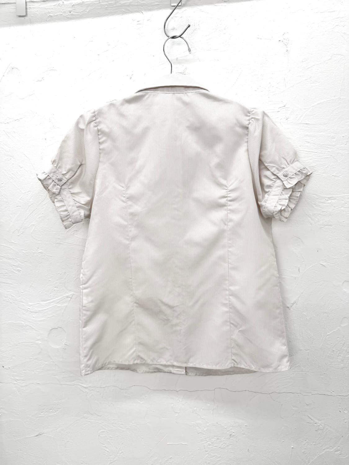 blue rogue 피터팬 카라 프릴 블라우스 상품이미지4