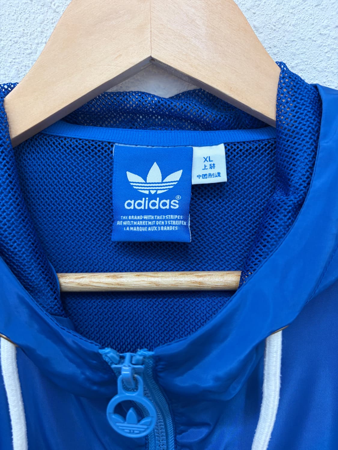 아디다스 오리지널 요코하마 마리노스 트랙 윈드브레이커 후드 자켓 상품이미지3