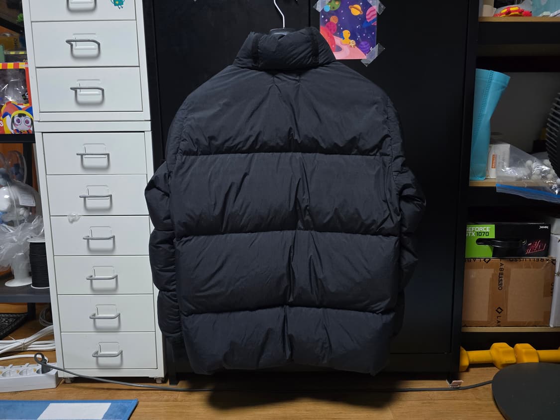 [S] 21fw 스톤아일랜드 크링클랩스 패딩 블랙 상품이미지2